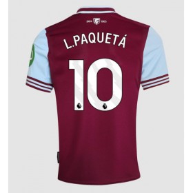 West Ham United Lucas Paqueta #10 Hemmakläder 2024-25 Kortärmad